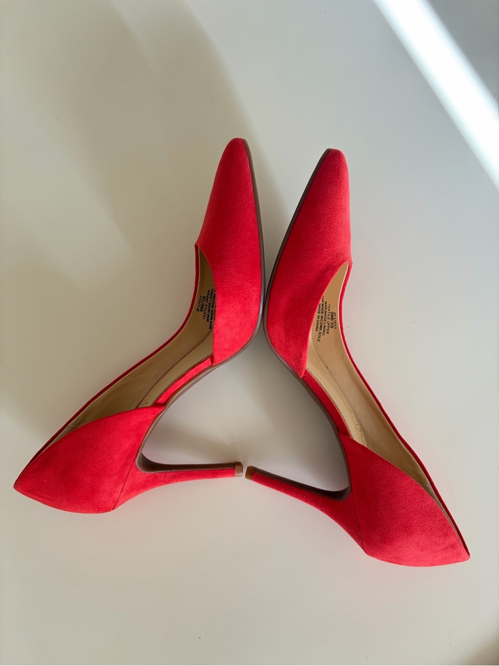 Jessica Simpson Red Pointed Toe Stiletto Pumps size 9 - Picture 2 of 10
